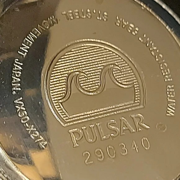 Older Pulsar Watch With Case Untested - Picture 15 of 15